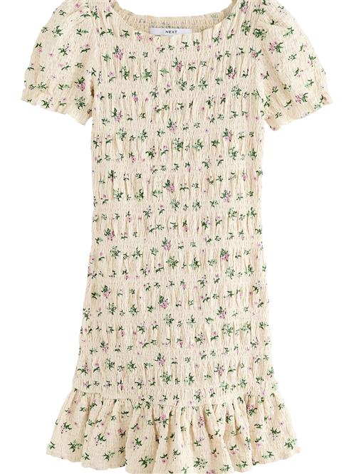 Next Kjole  ecru / grøn