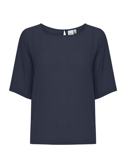 ICHI Bluse 'IHMARRAKECH'  mørkeblå