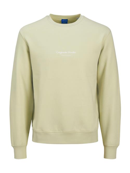 JACK & JONES MINI Sweatshirt 'JORVESTERBRO'  pastelgrøn / hvid