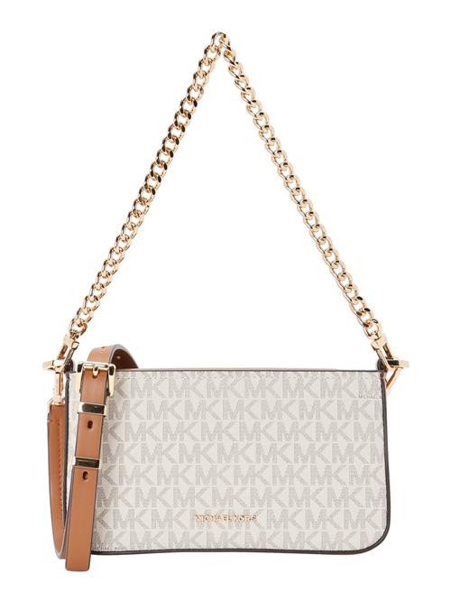 MICHAEL Michael Kors Skuldertaske  creme / camel / guld