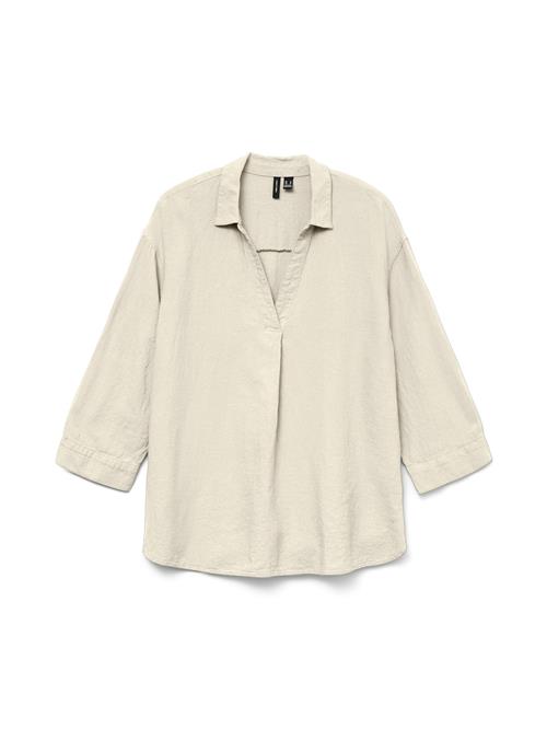 VERO MODA Bluse 'VMLinn'  lysebeige