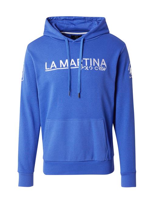La Martina Sweatshirt  blå / hvid