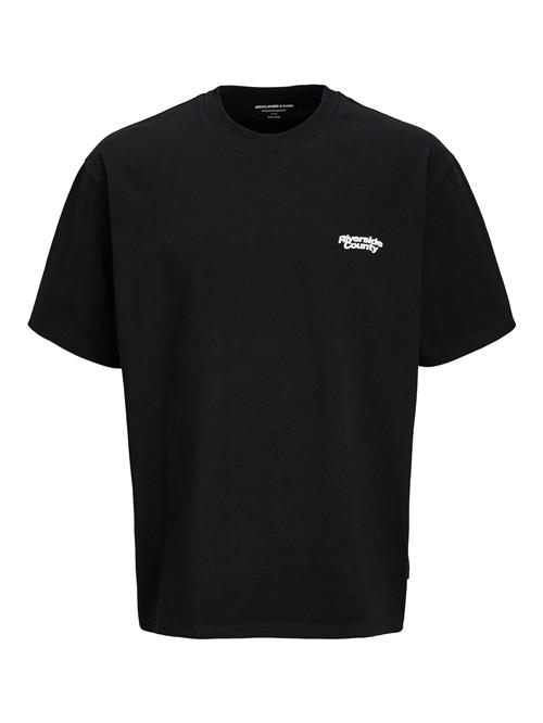 Jack & Jones Junior Shirts 'JCORETREAT TYPOGRAPHIC'  gul / sort / hvid