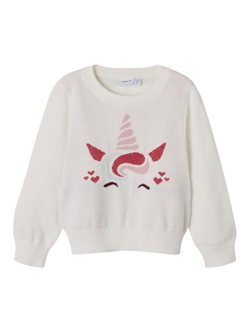 NAME IT Pullover  lyseblå / rosé / mørk pink / hvid