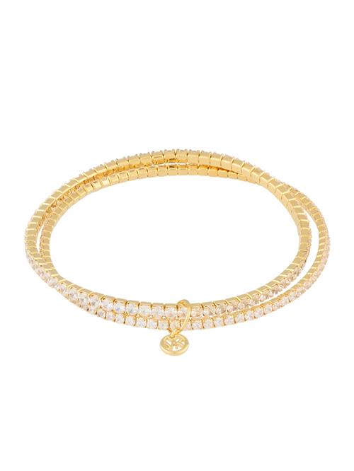 Se MICHAEL Michael Kors Armbånd 'BRILLIANCE'  guld / transparent hos About You