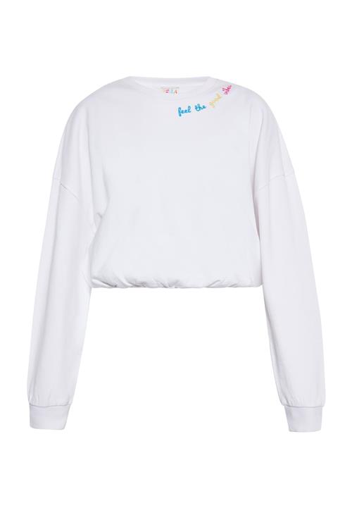 Se IZIA Sweatshirt  blandingsfarvet / hvid hos About You