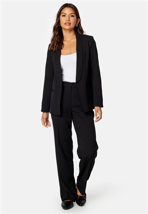 BUBBLEROOM High Waist Regular Suit Trousers