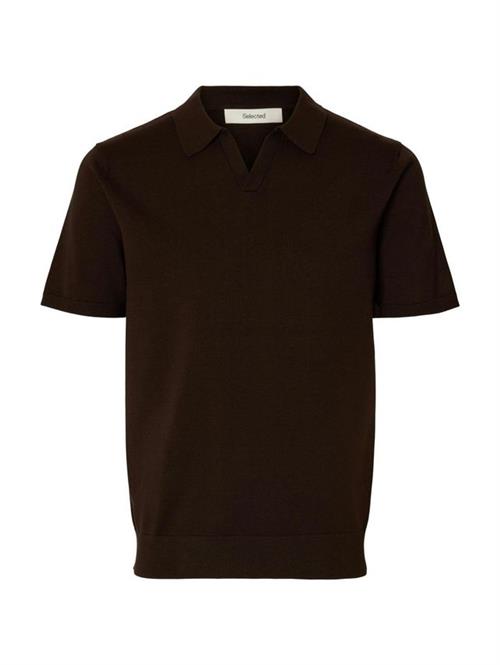 SLHTELLER SS KNIT POLO NOOS