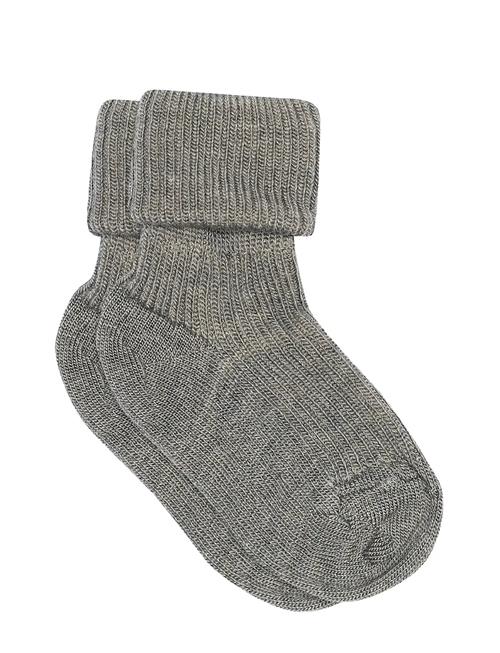 mp Denmark | Wool Rib Baby Socks | 22/24