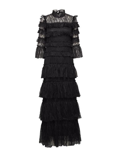 Malina | Carmine Long Sleeve Lace Maxi Dress | S