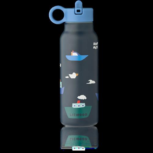 Liewood Falk Vandflaske 350 Ml Sailing / Classic Navy  Sailing / Classic Navy-One Size  Marineblå  One Size  unisex