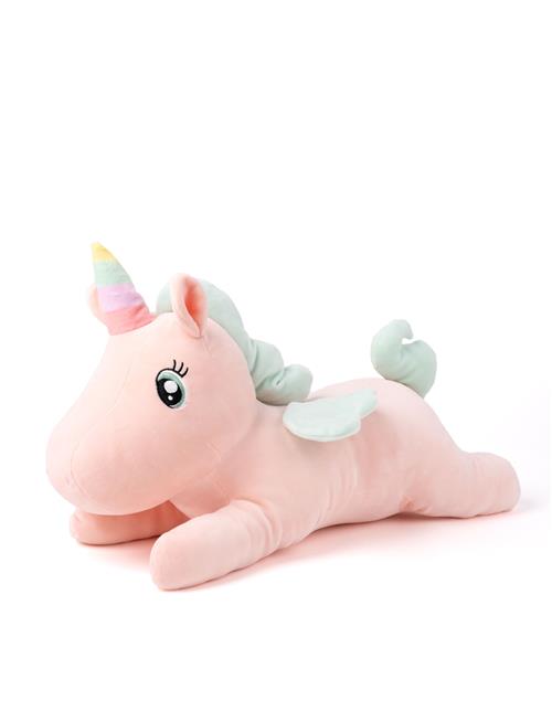 Teddykompaniet Squeezie Lægger Enhjørning Stor Pink  Pink One Size  Lyserød  One Size  unisex