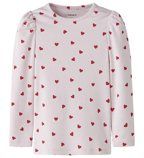Name It Bluse - NmfHeart - Cradle Pink