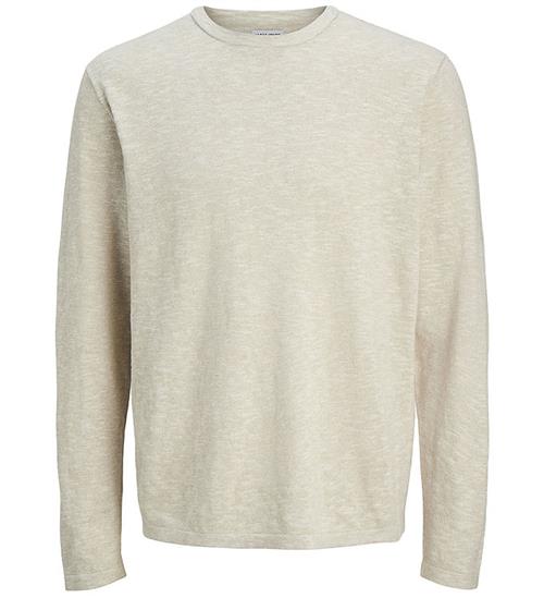 Jack & Jones Bluse - Strik - JjeSummer - String/w. White