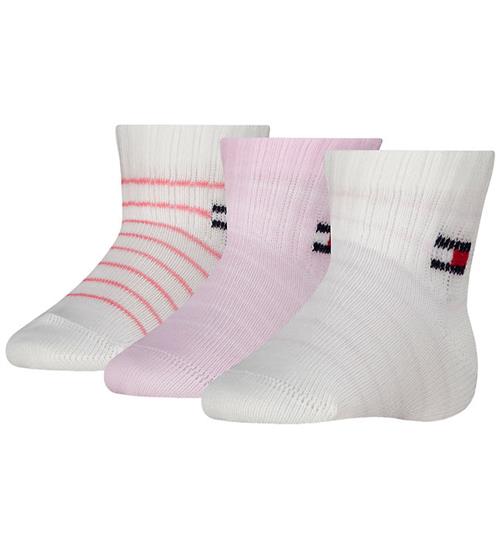 Tommy Hilfiger Strømper - 3-pak - Pink