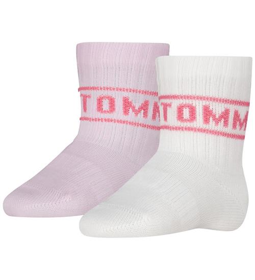 Tommy Hilfiger Strømper - 2-pak - Pink