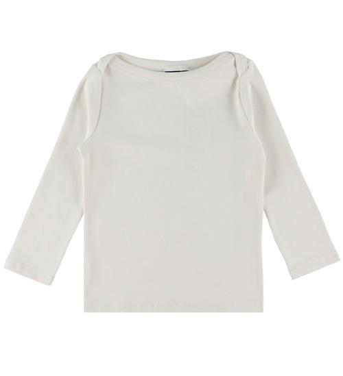 LMTD Bluse - Boatneck - NlfEnvo - White Alyssum