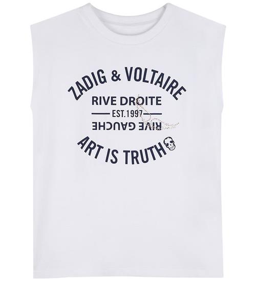 Zadig & Voltaire T-shirt - Hvid m. Print