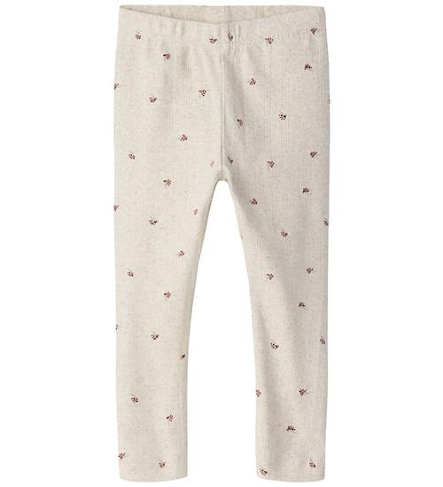 Name It Leggings - Hulmønster - NmfBerries - Payote Melange