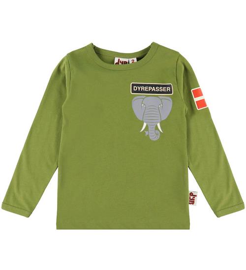 DYR-Cph Bluse - Dyrepasser - Olive Elefant