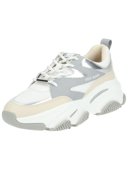 STEVE MADDEN Sneaker low  creme / lysegrå / hvid