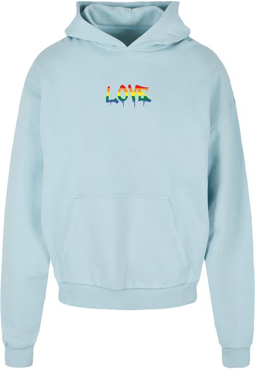 Merchcode Sweatshirt 'Love Teddy'  lyseblå / grøn / sort