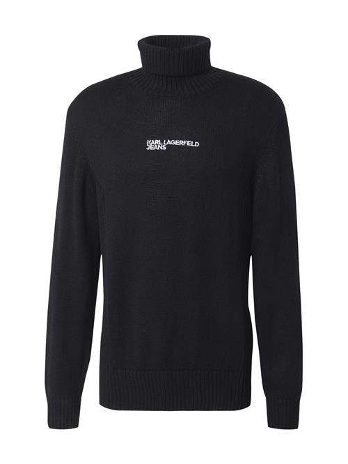 KARL LAGERFELD JEANS Pullover  sort / hvid