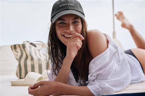 Björn Borg Borg Washed Cap Sort, 58