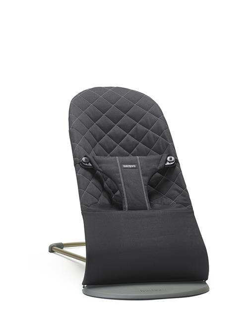 BabyBjörn Bliss Bouncer Vævet Klassisk Quilt Black  Black One Size  Sort  One Size  unisex