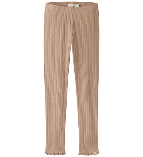 Lil Atelier Leggings - Rib - Viskose/Økologisk Bomuld - NmfBabet