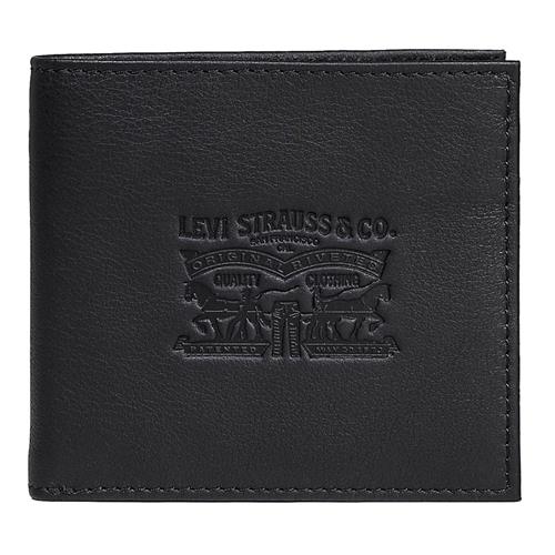 LEVI'S ® Tegnebog 'Vintage Two Horse Bifold Coin Wallet'  sort