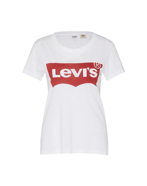 LEVI'S ® Shirts 'Perfect Tee'  rød / offwhite