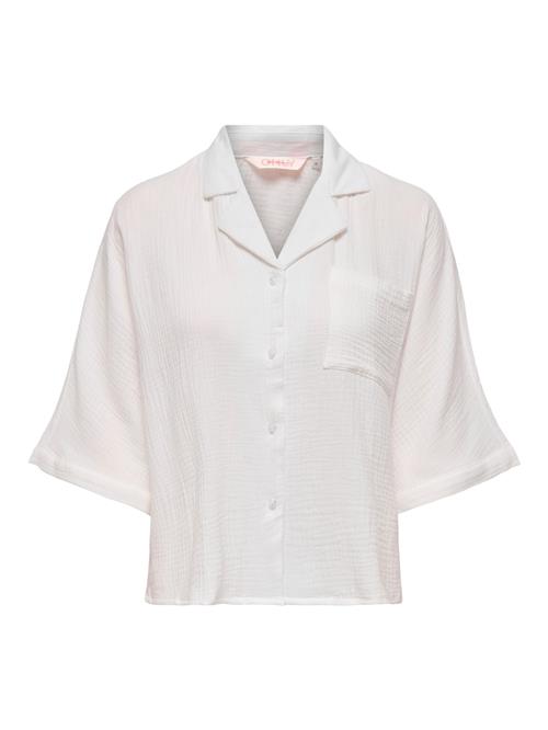 ONLY Bluse 'ONLThyra'  hvid