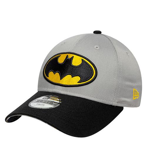 New Era Kasket - 9Forty - Grå/Sort m. Batman