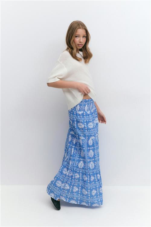 Gina Tricot - Y iconic boho maxi skirt - Nederdele til piger 9–14 år - Blå - 158/164 - Pige