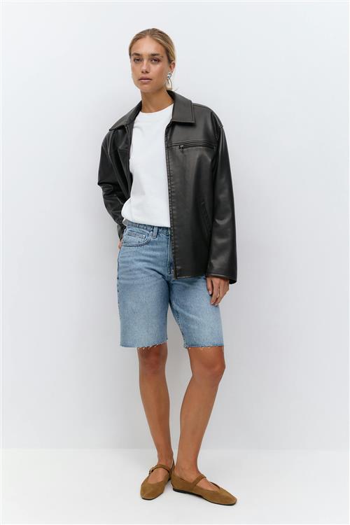 Gina Tricot - Denim jorts - Denim shorts - Blå - 32 - Dame