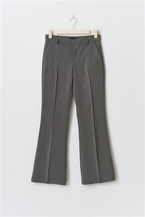 Gina Tricot - Tall relaxed trousers - vide habitbukser - Grå - 36 - Dame