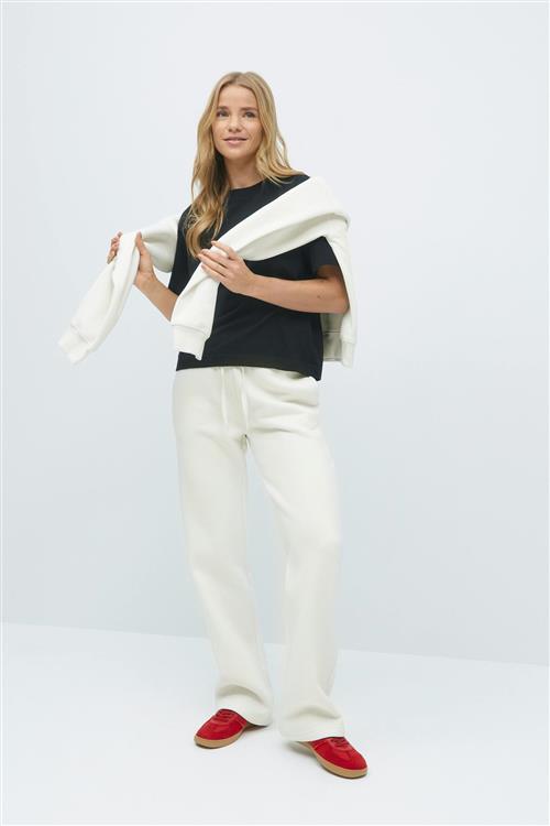 Gina Tricot - Iconic sweatpants - Basistøj - Beige - M - Dame