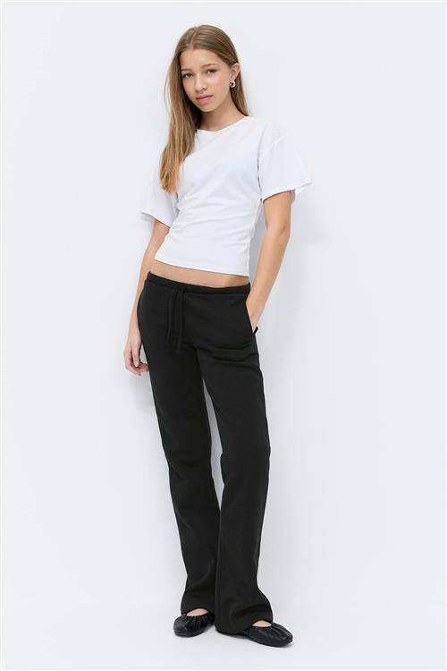 Gina Tricot - Y de-lowlow sweatpants - Joggingsæt til piger 9–14 år - Sort - 158/164 - Pige