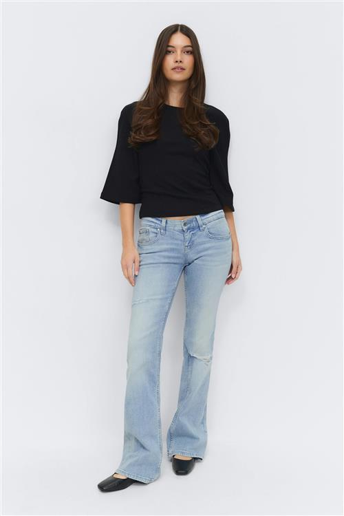 Gina Tricot - Ultra low bootcut jeans - Flare & bootcut jeans - Blå - 36 - Dame