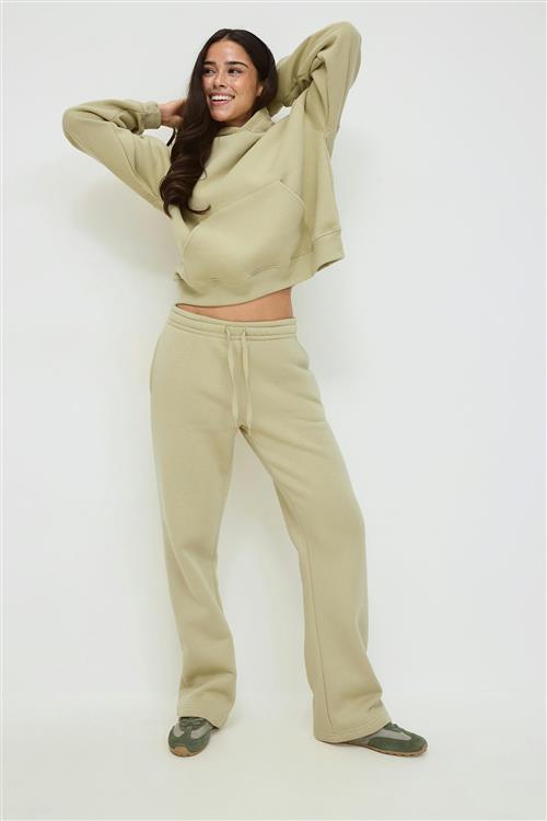 Gina Tricot - Iconic sweatpants - Joggingbukser - Grøn - M - Dame