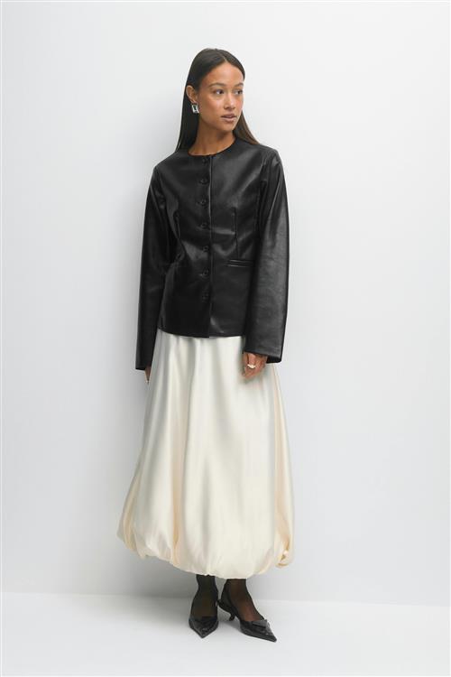 Gina Tricot - Balloon skirt - Nederdele - Hvid - 42 - Dame