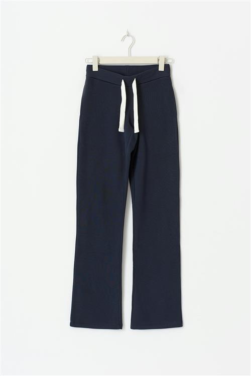 Gina Tricot - 14+ low waist sweatpants tall - homewear - Blå - M - Dame
