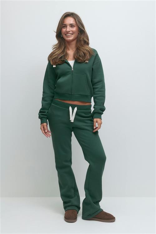 Gina Tricot - 14+ low waist sweatpants - homewear - Grøn - XS - Dame