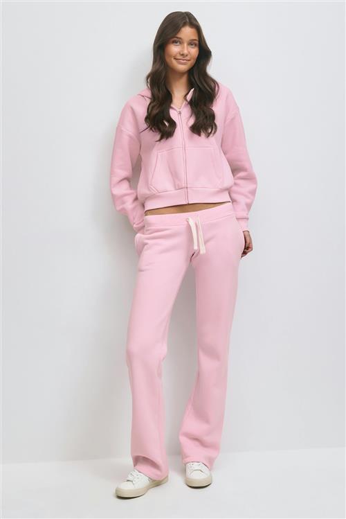 Gina Tricot - 14+ x-tra low sweatpants - bukser - Lyserød - M - Dame