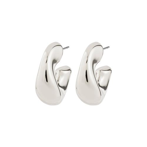 Pilgrim JENNINGS hoop øreringe sølvbelagt
