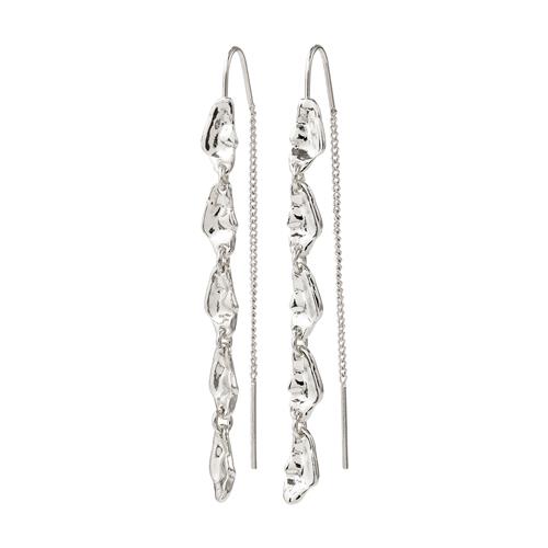 Pilgrim ELIYAH kæde øreringe sølvbelagt