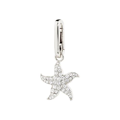 Pilgrim CHARM søstjerne vedhæng sølvbelagt