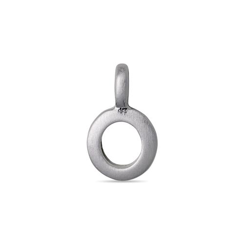 Pilgrim CHARM O vedhæng, sølvbelagt