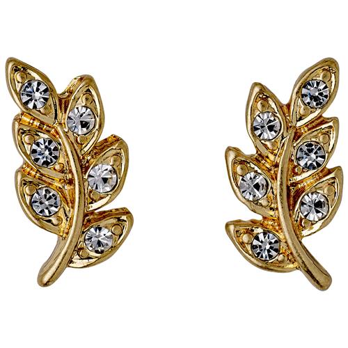 Pilgrim IMOGEN krystal øreringe guldbelagt